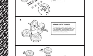 DBS-20KG | Assembly & Instructions