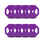 STUDIO BODY SET ONLY BARBELL BAR & 20KG PLATES (10KG x 2) - Purple Plate Main IMG.