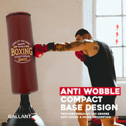 5.5ft Free Standing Punch Bag with 12oz Gloves and Cover