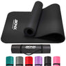 Bionix Yoga Mat - Thick NBR Foam Fitness Workout Black Main IMG.