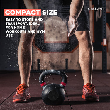 Gallant Cast Iron Kettlebells Compact Size.