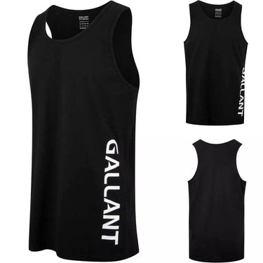 Men's Vests Sports Black Pack of 3 and Pack of 5 Main IMG.