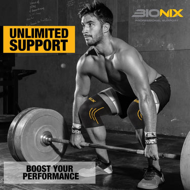 Bionix Knee Support Brace Compression Sleeve,Unlimited support.